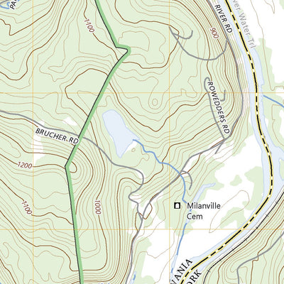 United States Geological Survey Damascus, PA (2023, 24000-Scale) digital map