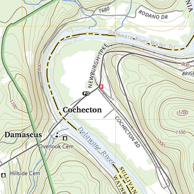 United States Geological Survey Damascus, PA (2023, 24000-Scale) digital map