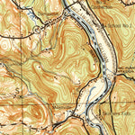 United States Geological Survey Damascus, PA-NY (1944, 62500-Scale) digital map