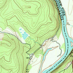 United States Geological Survey Damascus, PA-NY (1968, 24000-Scale) digital map