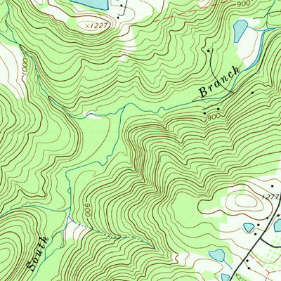 United States Geological Survey Damascus, PA-NY (1993, 24000-Scale) digital map