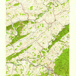 United States Geological Survey Damascus, VA (1938, 24000-Scale) digital map
