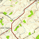 United States Geological Survey Damascus, VA (1938, 24000-Scale) digital map