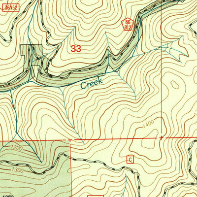 United States Geological Survey Damnation Peak, CA (1998, 24000-Scale) digital map