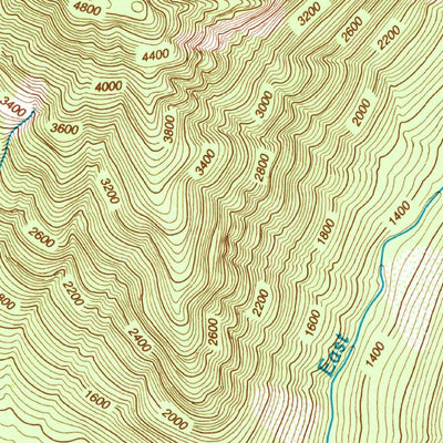 United States Geological Survey Damnation Peak, WA (1999, 24000-Scale) digital map