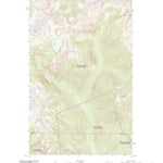 United States Geological Survey Damnation Peak, WA (2020, 24000-Scale) digital map