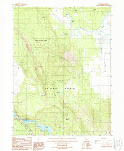 United States Geological Survey Dana, CA (1990, 24000-Scale) digital map