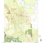 United States Geological Survey Dana, CA (1995, 24000-Scale) digital map