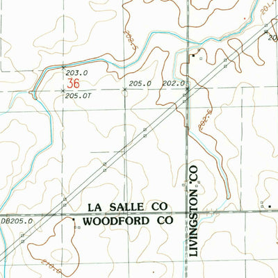 United States Geological Survey Dana, IL (1983, 24000-Scale) digital map