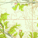 United States Geological Survey Dana, IN (1955, 24000-Scale) digital map