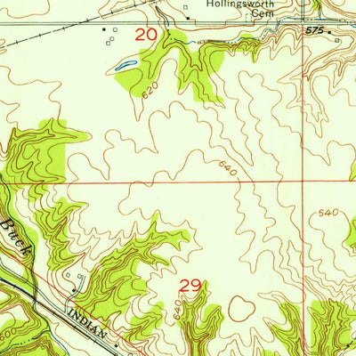 United States Geological Survey Dana, IN (1955, 24000-Scale) digital map