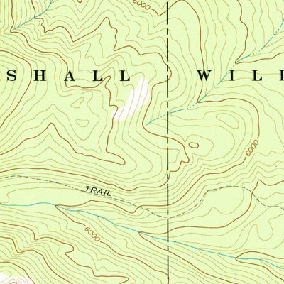 United States Geological Survey Danaher Mountain, MT (1970, 24000-Scale) digital map