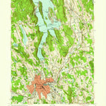 United States Geological Survey Danbury, CT (1953, 24000-Scale) digital map