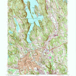 United States Geological Survey Danbury, CT (1963, 24000-Scale) digital map