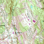 United States Geological Survey Danbury, CT (1963, 24000-Scale) digital map