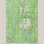 United States Geological Survey Danbury East, WI-MN (1983, 24000-Scale) digital map