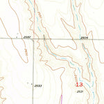 United States Geological Survey Danbury, NE-KS (1957, 24000-Scale) digital map