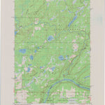 United States Geological Survey Danbury West, WI-MN (1983, 24000-Scale) digital map