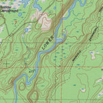 United States Geological Survey Danbury West, WI-MN (1983, 24000-Scale) digital map