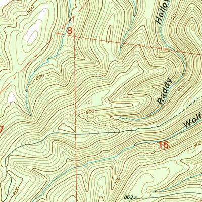 United States Geological Survey Danby, MO (1993, 24000-Scale) digital map