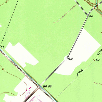 United States Geological Survey Danciger, TX (1952, 24000-Scale) digital map