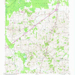 United States Geological Survey Dancyville, TN (1952, 24000-Scale) digital map