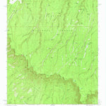 United States Geological Survey Dane Canyon, AZ (1972, 24000-Scale) digital map