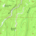 United States Geological Survey Dane Canyon, AZ (1972, 24000-Scale) digital map