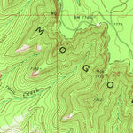 United States Geological Survey Dane Canyon, AZ (1972, 24000-Scale) digital map