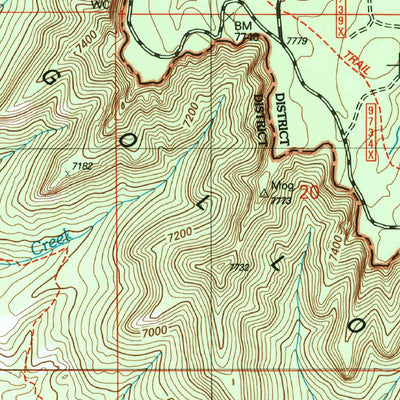 United States Geological Survey Dane Canyon, AZ (2004, 24000-Scale) digital map