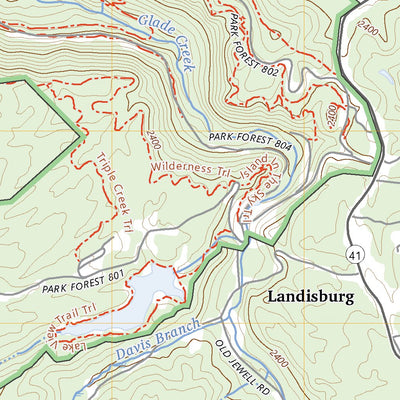 United States Geological Survey Danese, WV (2023, 24000-Scale) digital map