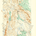 United States Geological Survey Danforth, ME (1940, 62500-Scale) digital map