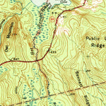 United States Geological Survey Danforth, ME (1943, 62500-Scale) digital map