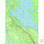 United States Geological Survey Danforth, ME (1988, 24000-Scale) digital map