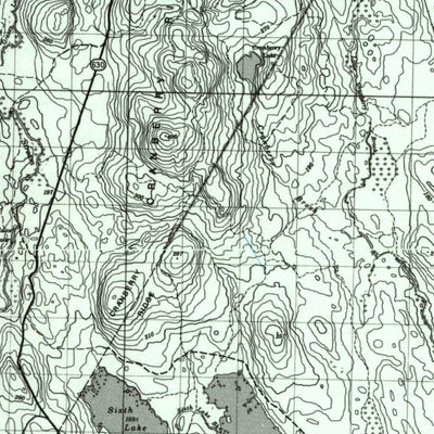 United States Geological Survey Danforth, ME (1994, 100000-Scale) digital map