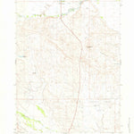 United States Geological Survey Daniel, WY (1970, 24000-Scale) digital map