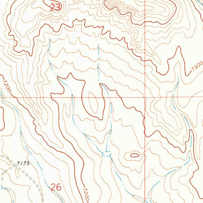 United States Geological Survey Daniel, WY (1970, 24000-Scale) digital map