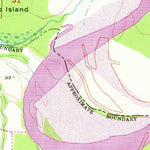United States Geological Survey Daniels Chapel, TX-AR-OK (1951, 24000-Scale) digital map