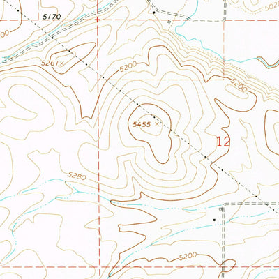 United States Geological Survey Daniels, ID (1963, 24000-Scale) digital map