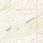 United States Geological Survey Daniels, ID (1963, 24000-Scale) digital map