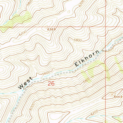 United States Geological Survey Daniels, ID (1963, 24000-Scale) digital map
