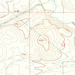 United States Geological Survey Daniels, ID (1968, 24000-Scale) digital map