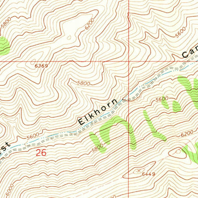United States Geological Survey Daniels, ID (1968, 24000-Scale) digital map