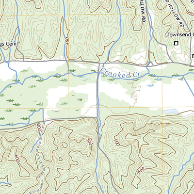 United States Geological Survey Daniels Landing, TN (2022, 24000-Scale) digital map