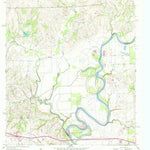 United States Geological Survey Daniels, TX (1961, 24000-Scale) digital map