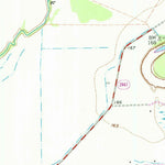 United States Geological Survey Daniels, TX (1961, 24000-Scale) digital map