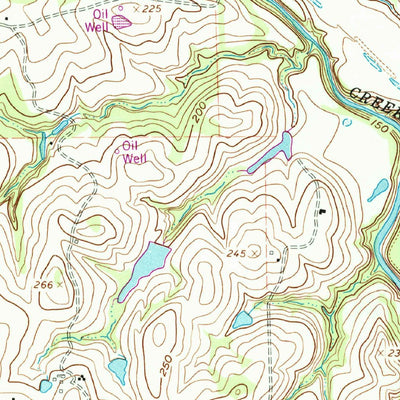 United States Geological Survey Daniels, TX (1961, 24000-Scale) digital map