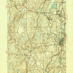 United States Geological Survey Danielson, CT (1946, 31680-Scale) digital map