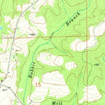 United States Geological Survey Danielsville, AL (1971, 24000-Scale) digital map
