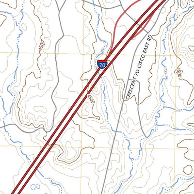 United States Geological Survey Danish Flat, UT (2023, 24000-Scale) digital map